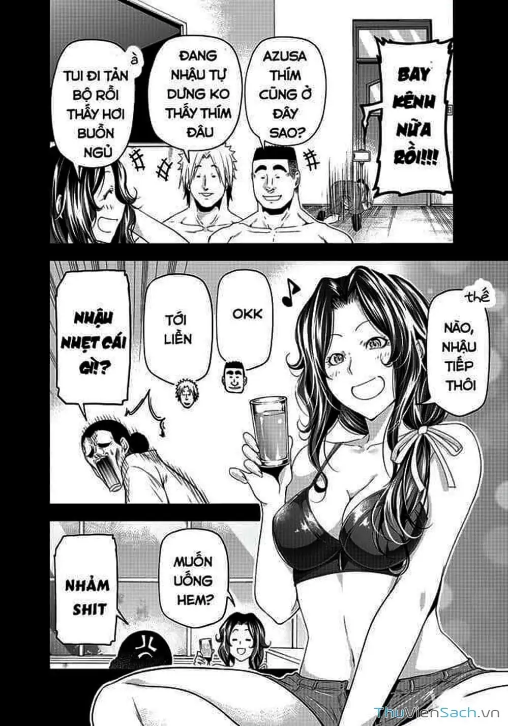 Truyện Tranh Cô Gái Thích Lặn - Grand Blue trang 3