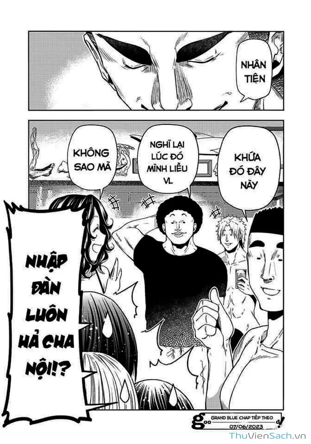 Truyện Tranh Cô Gái Thích Lặn - Grand Blue trang 3
