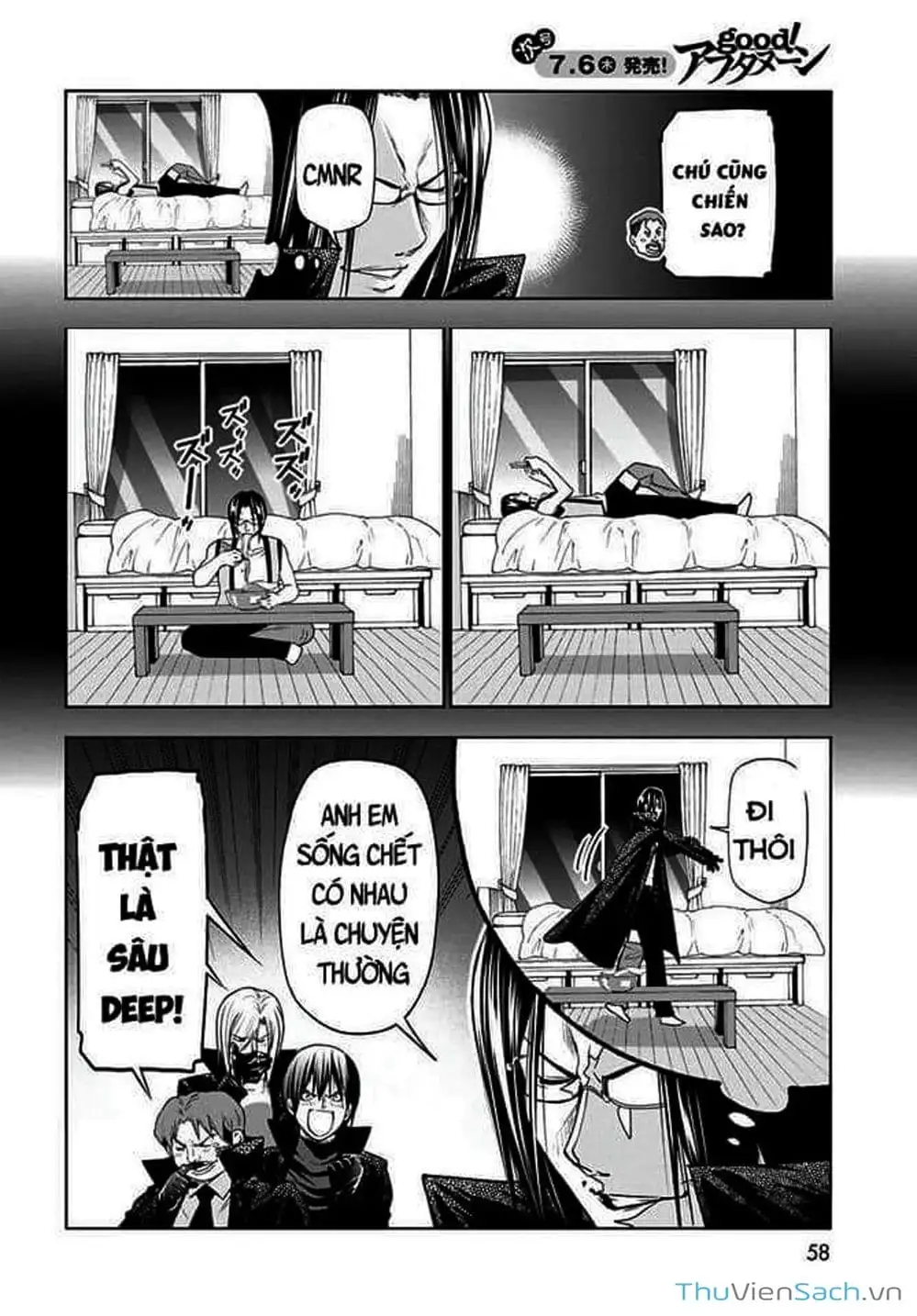 Truyện Tranh Cô Gái Thích Lặn - Grand Blue trang 3