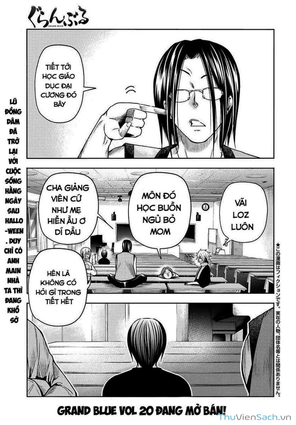 Truyện Tranh Cô Gái Thích Lặn - Grand Blue trang 3