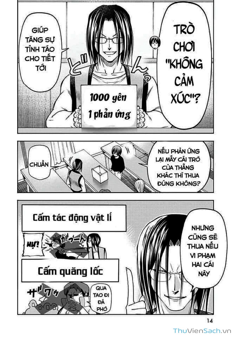 Truyện Tranh Cô Gái Thích Lặn - Grand Blue trang 3