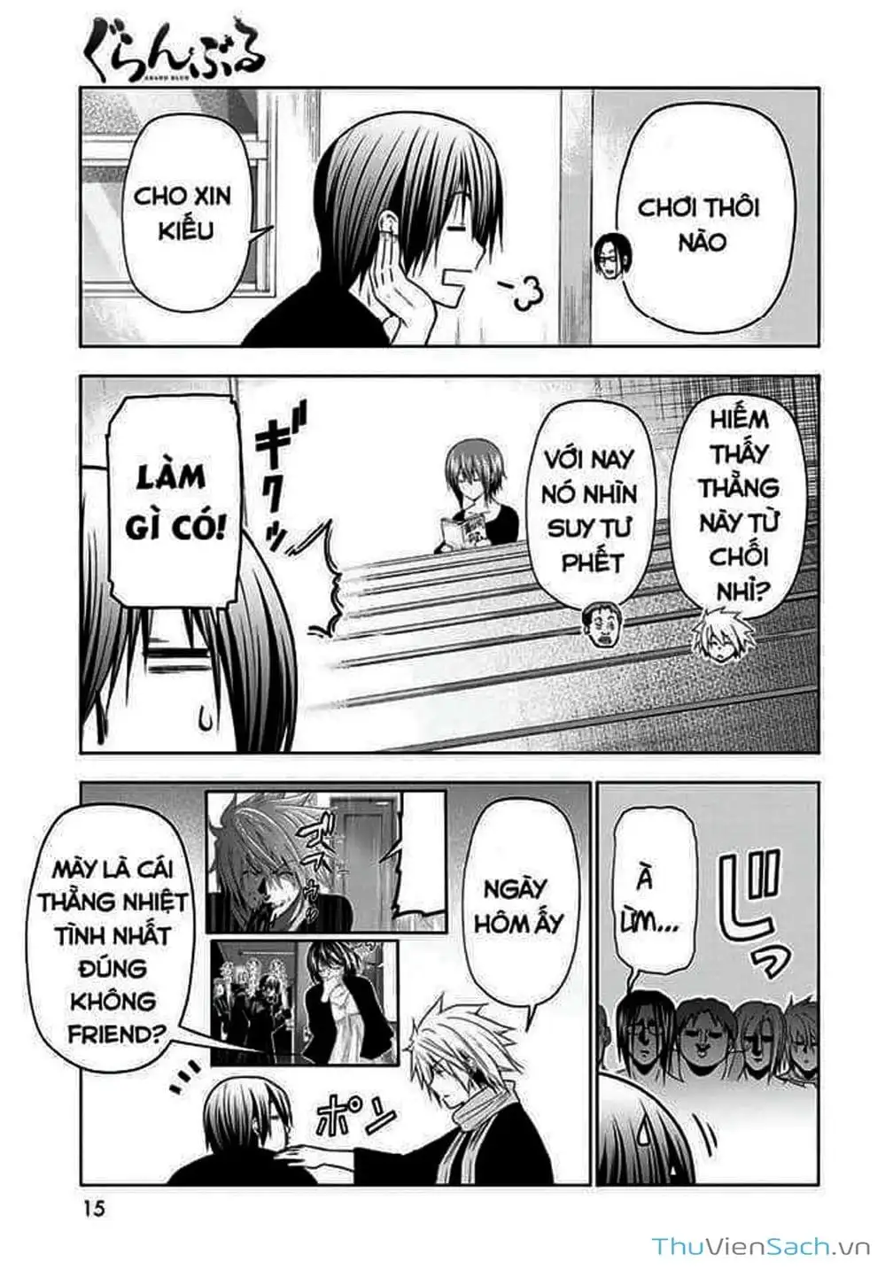 Truyện Tranh Cô Gái Thích Lặn - Grand Blue trang 3