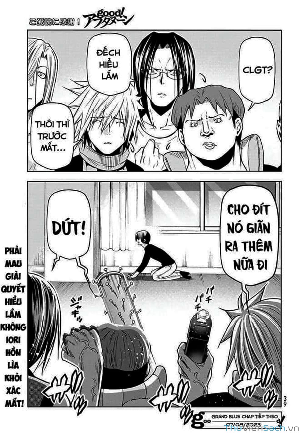 Truyện Tranh Cô Gái Thích Lặn - Grand Blue trang 3