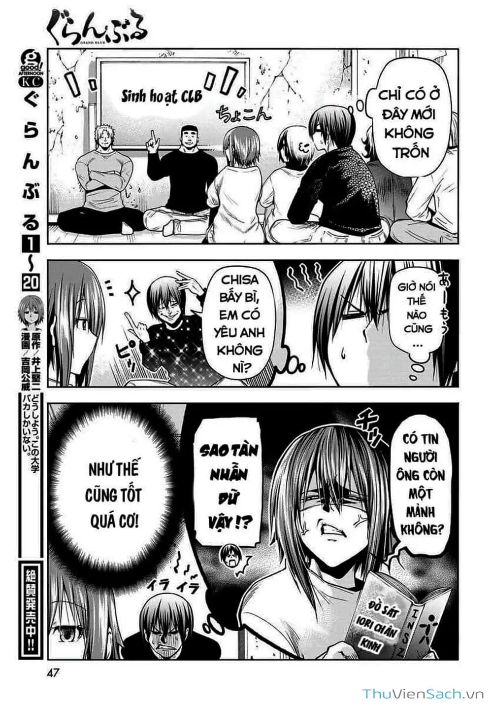 Truyện Tranh Cô Gái Thích Lặn - Grand Blue trang 3