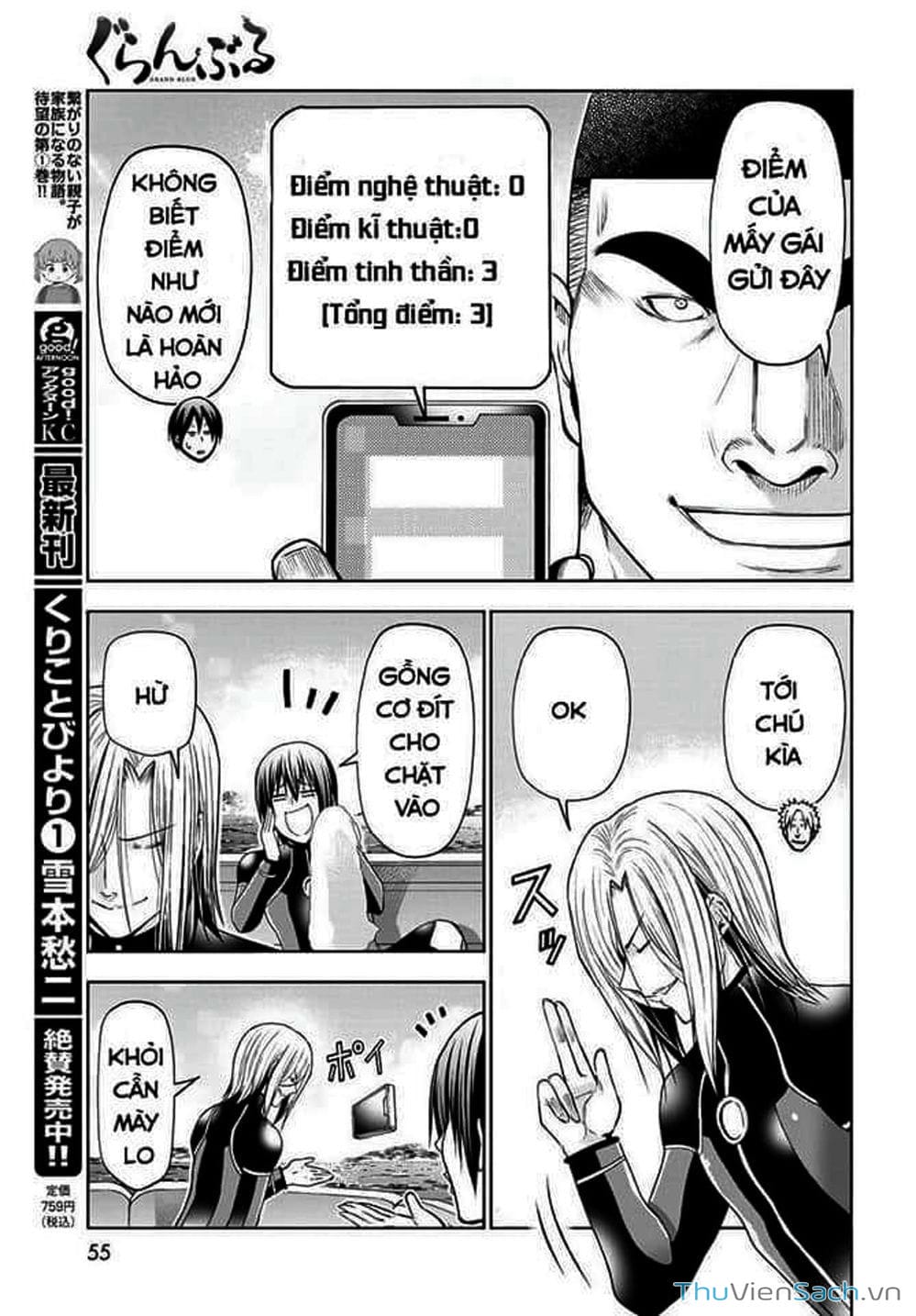 Truyện Tranh Cô Gái Thích Lặn - Grand Blue trang 3