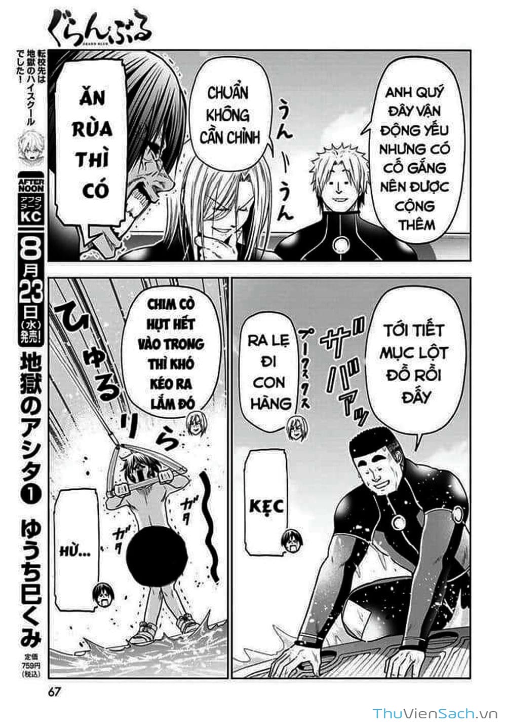 Truyện Tranh Cô Gái Thích Lặn - Grand Blue trang 3