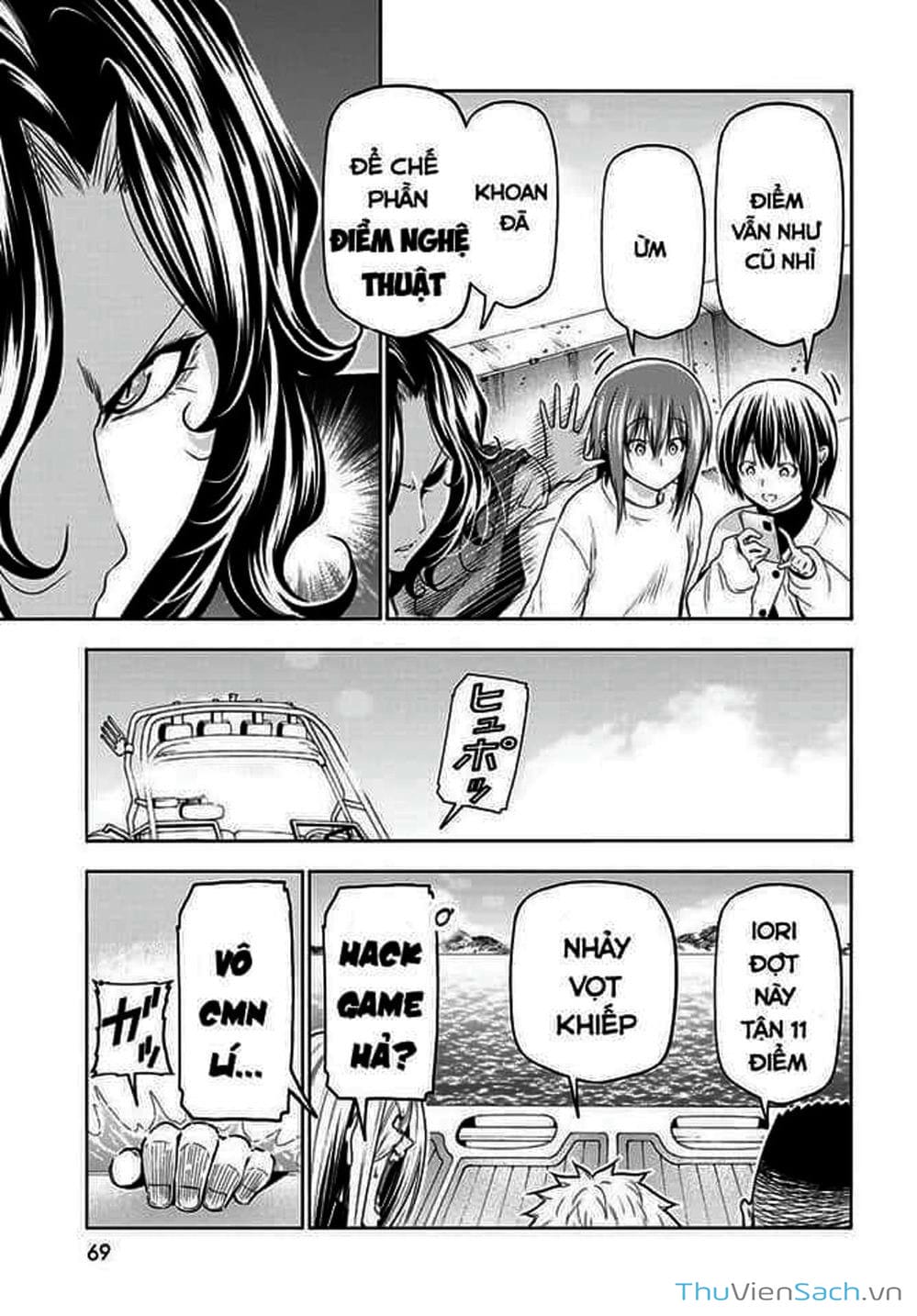 Truyện Tranh Cô Gái Thích Lặn - Grand Blue trang 3