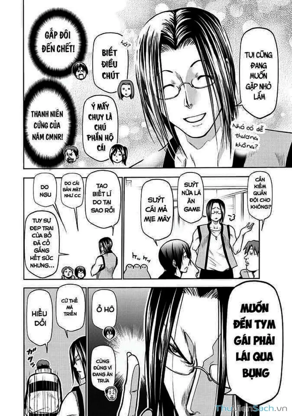 Truyện Tranh Cô Gái Thích Lặn - Grand Blue trang 3