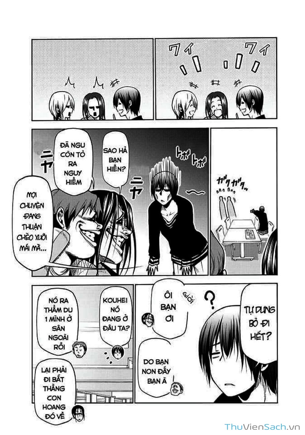 Truyện Tranh Cô Gái Thích Lặn - Grand Blue trang 3