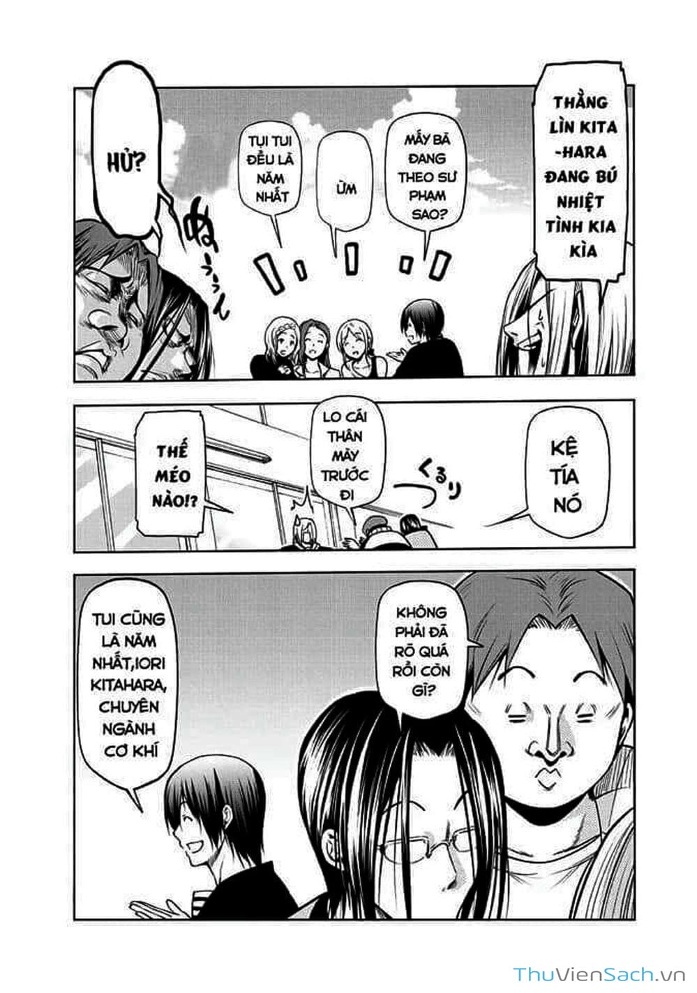 Truyện Tranh Cô Gái Thích Lặn - Grand Blue trang 3