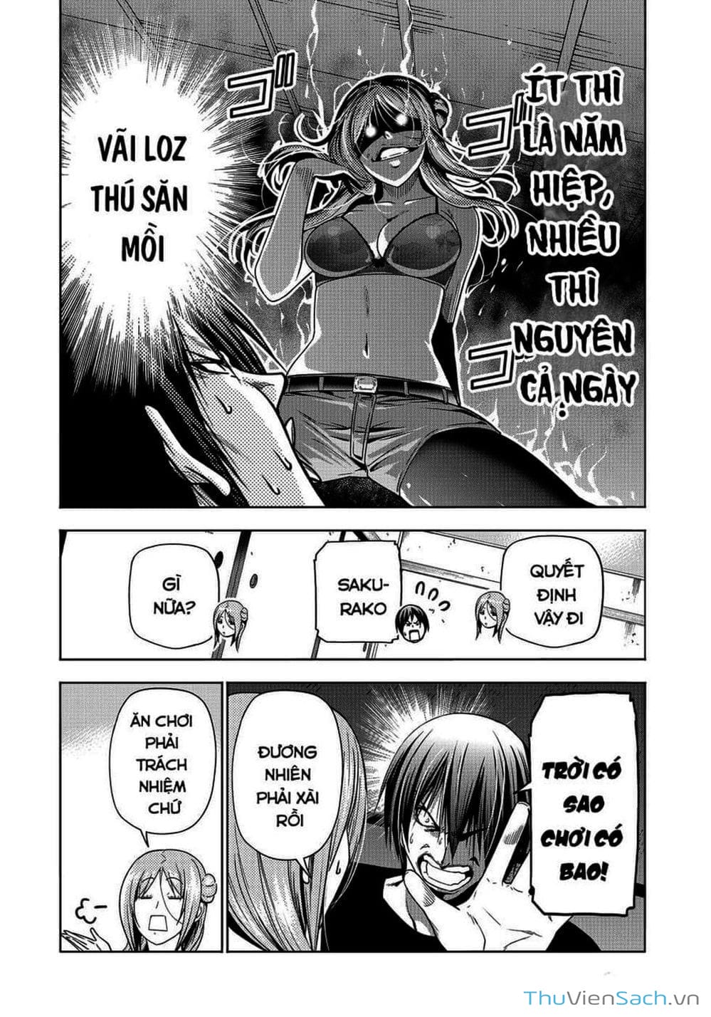 Truyện Tranh Cô Gái Thích Lặn - Grand Blue trang 3