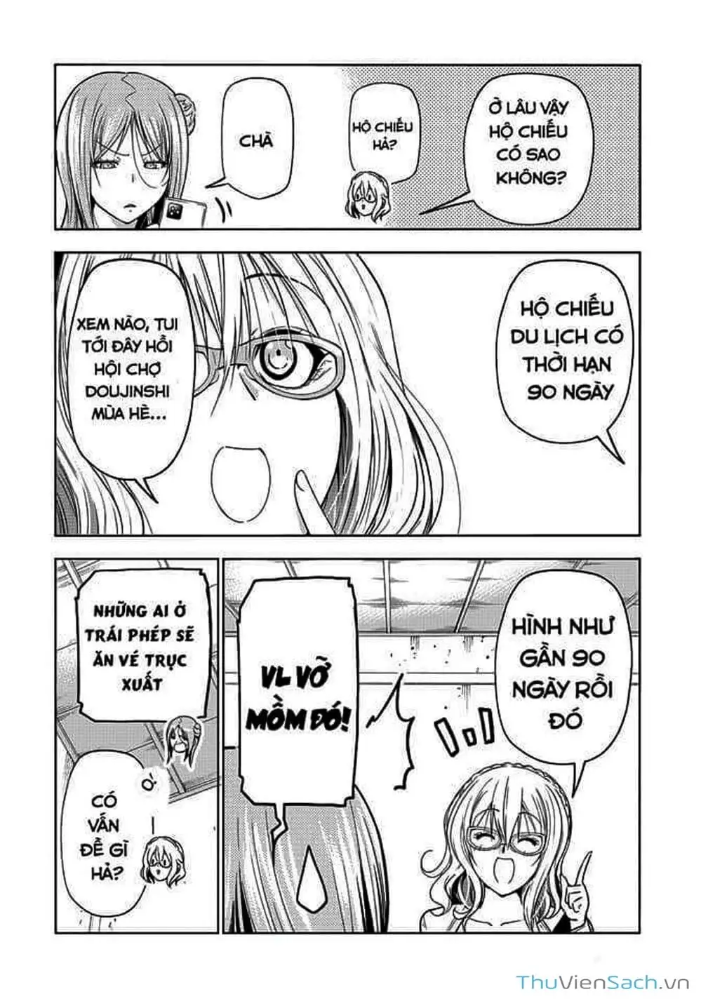 Truyện Tranh Cô Gái Thích Lặn - Grand Blue trang 3