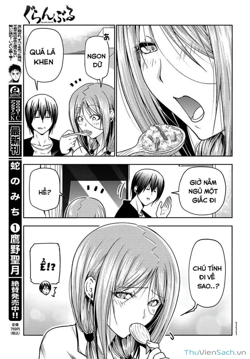 Truyện Tranh Cô Gái Thích Lặn - Grand Blue trang 3