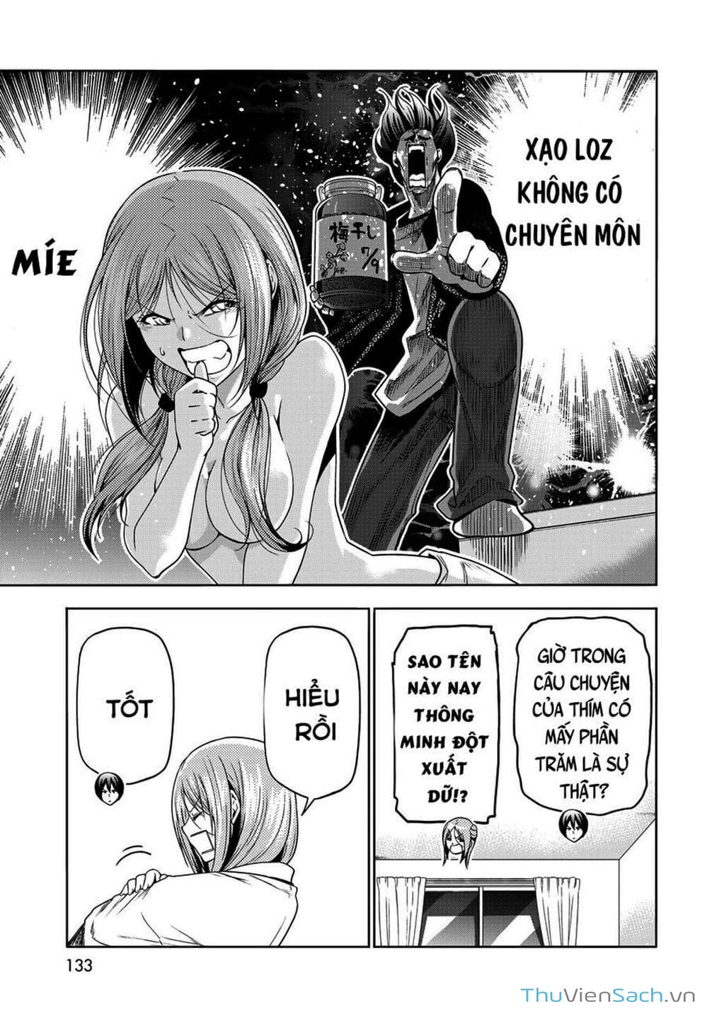 Truyện Tranh Cô Gái Thích Lặn - Grand Blue trang 3