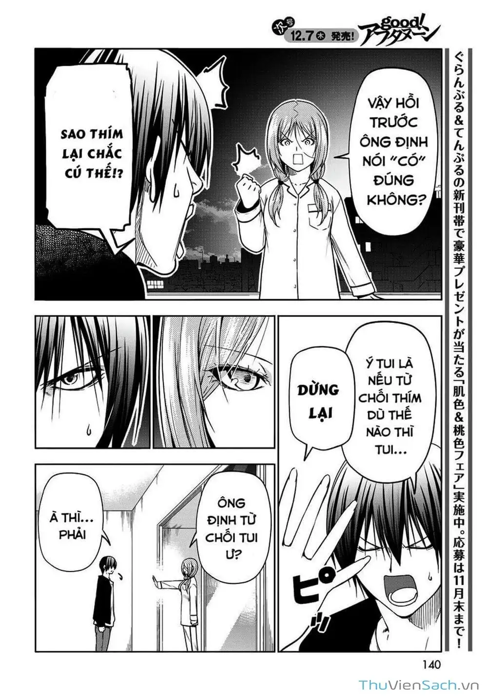 Truyện Tranh Cô Gái Thích Lặn - Grand Blue trang 3