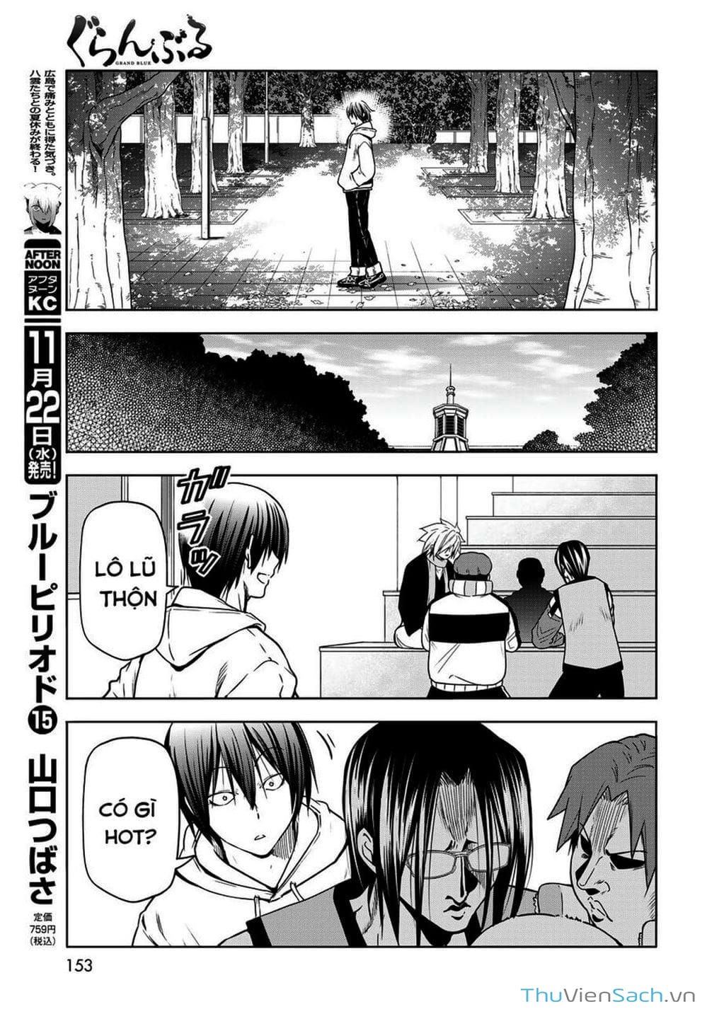 Truyện Tranh Cô Gái Thích Lặn - Grand Blue trang 3