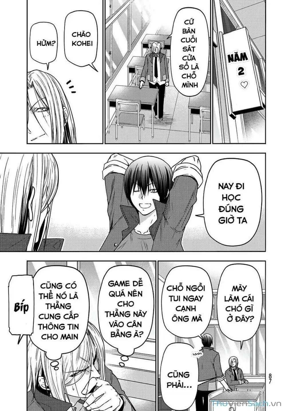 Truyện Tranh Cô Gái Thích Lặn - Grand Blue trang 3