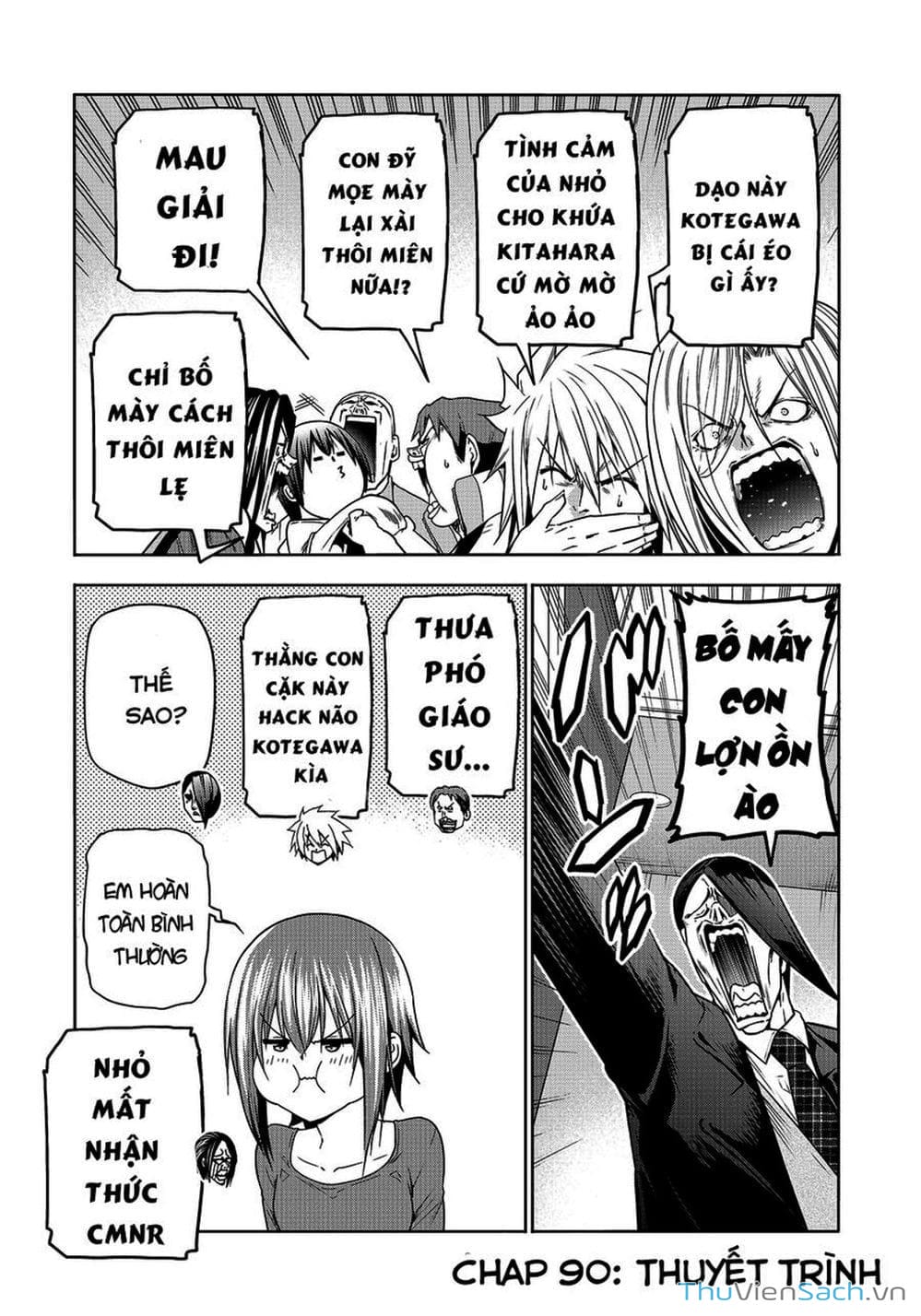 Truyện Tranh Cô Gái Thích Lặn - Grand Blue trang 3