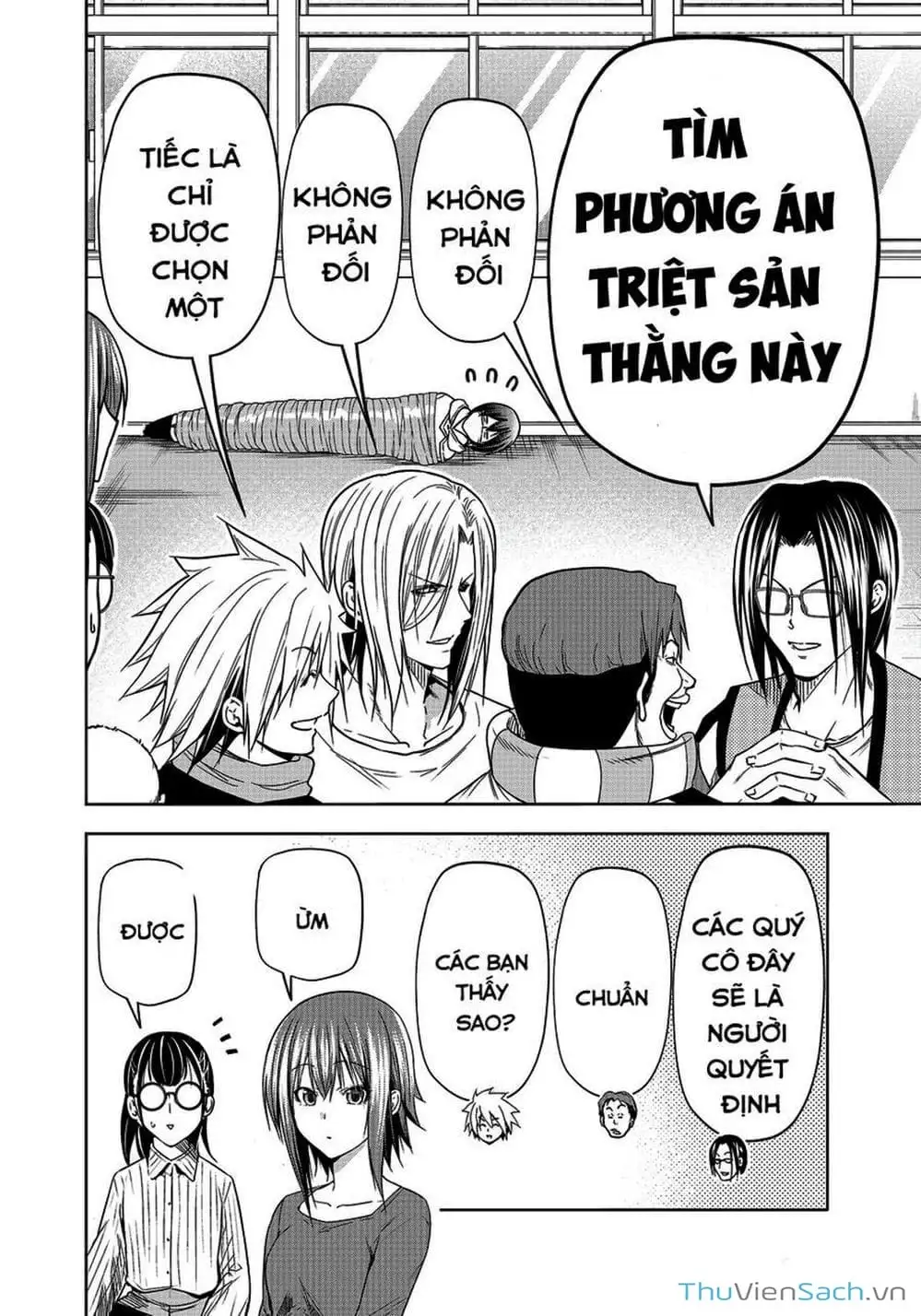 Truyện Tranh Cô Gái Thích Lặn - Grand Blue trang 3