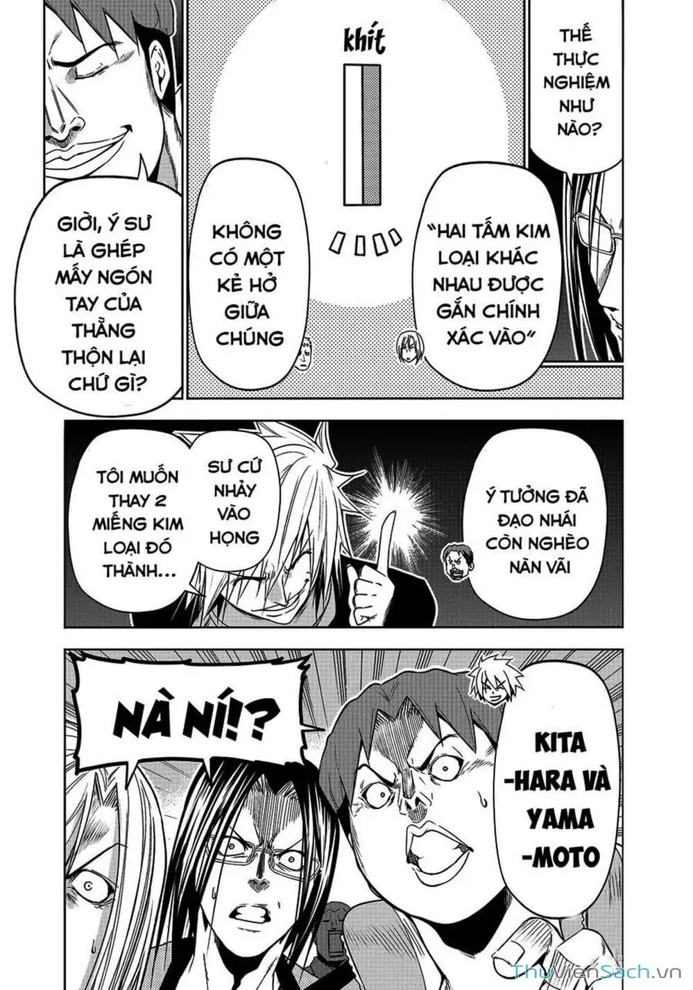 Truyện Tranh Cô Gái Thích Lặn - Grand Blue trang 3