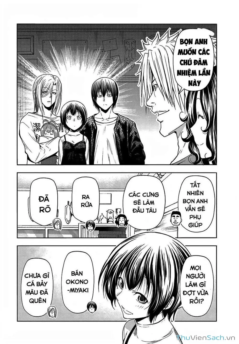 Truyện Tranh Cô Gái Thích Lặn - Grand Blue trang 3