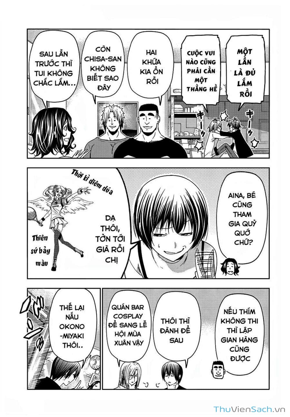 Truyện Tranh Cô Gái Thích Lặn - Grand Blue trang 3