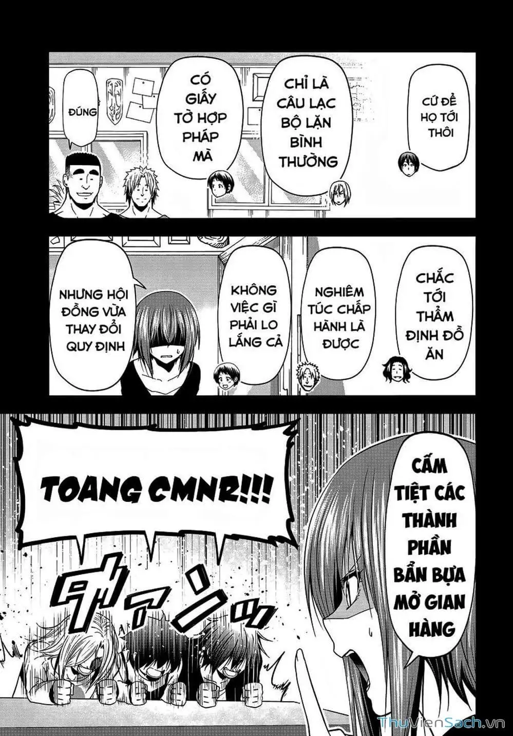 Truyện Tranh Cô Gái Thích Lặn - Grand Blue trang 3