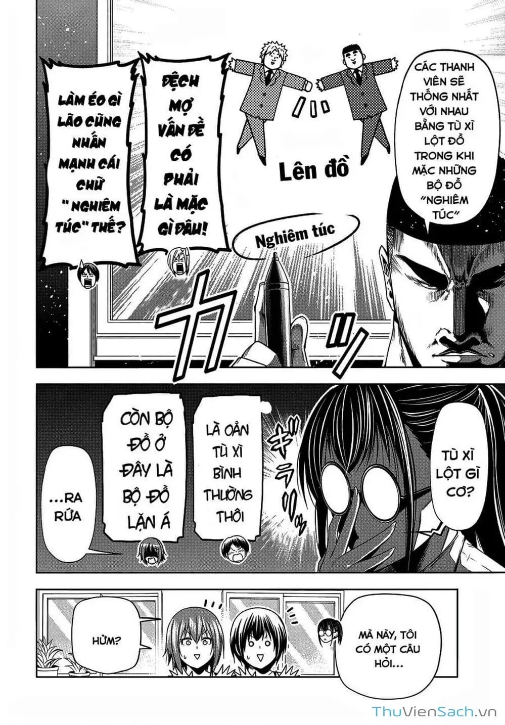 Truyện Tranh Cô Gái Thích Lặn - Grand Blue trang 3