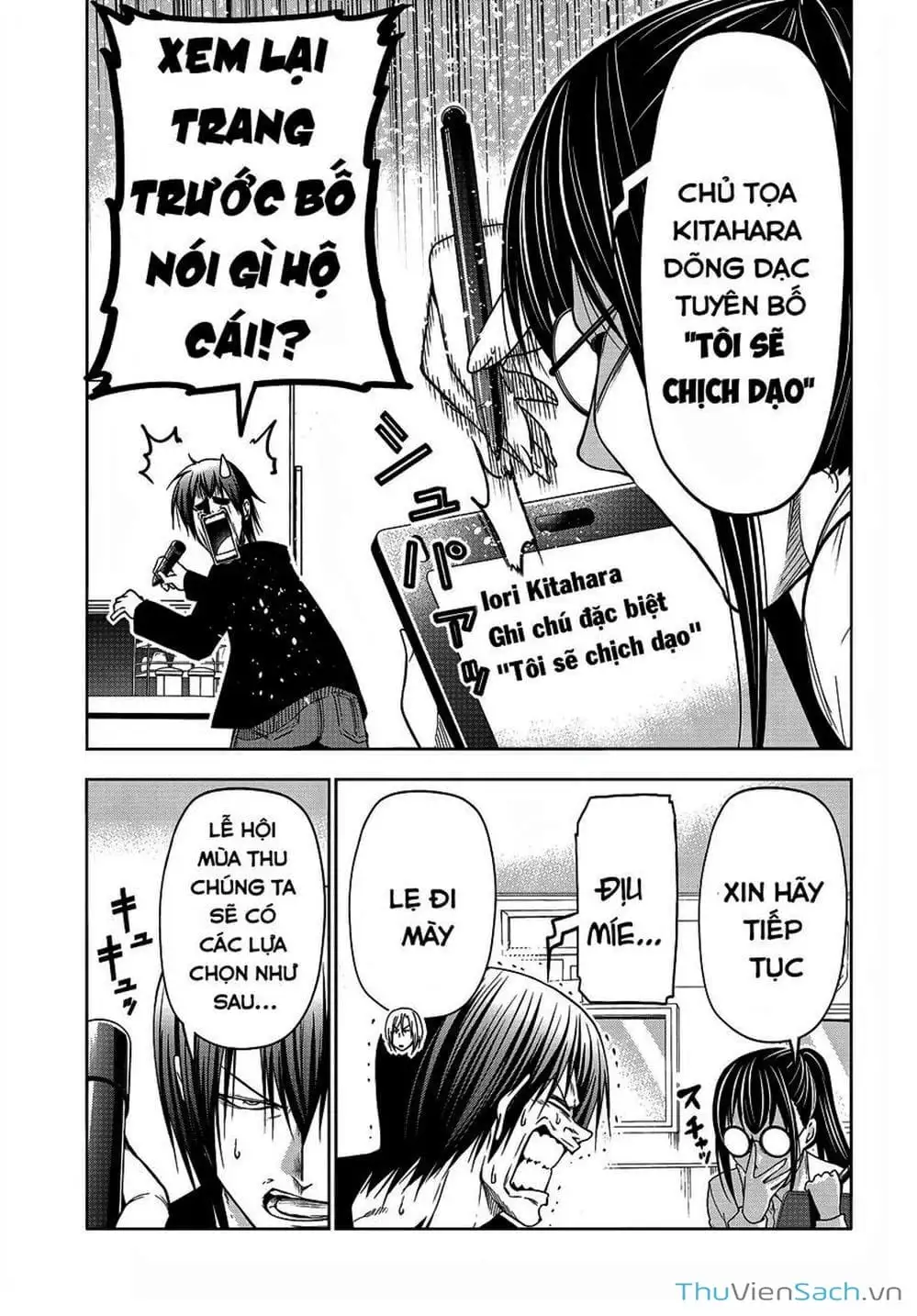 Truyện Tranh Cô Gái Thích Lặn - Grand Blue trang 3