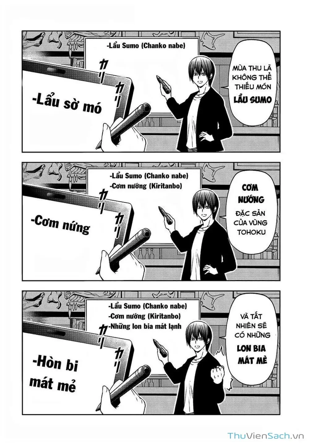 Truyện Tranh Cô Gái Thích Lặn - Grand Blue trang 3