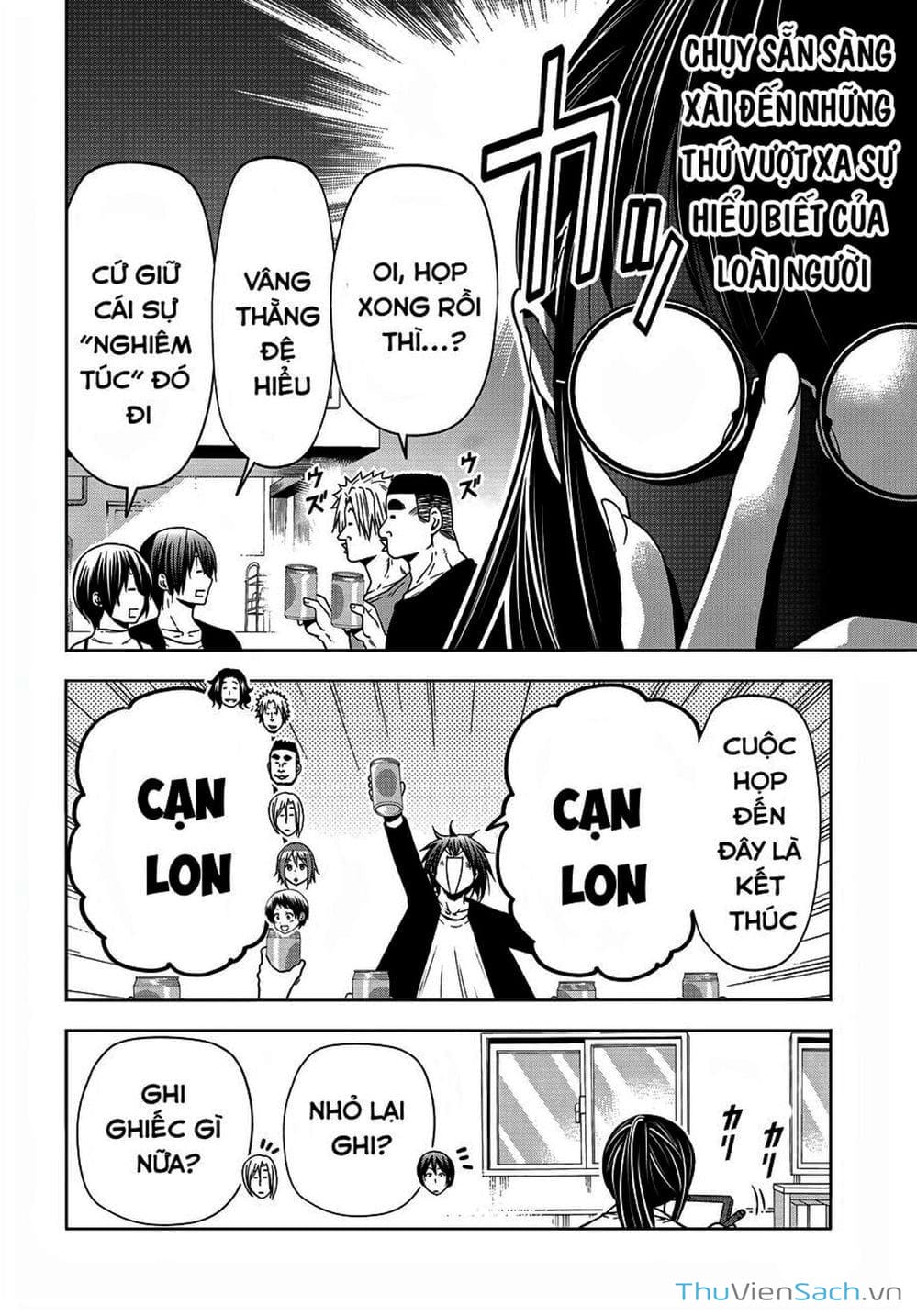 Truyện Tranh Cô Gái Thích Lặn - Grand Blue trang 3