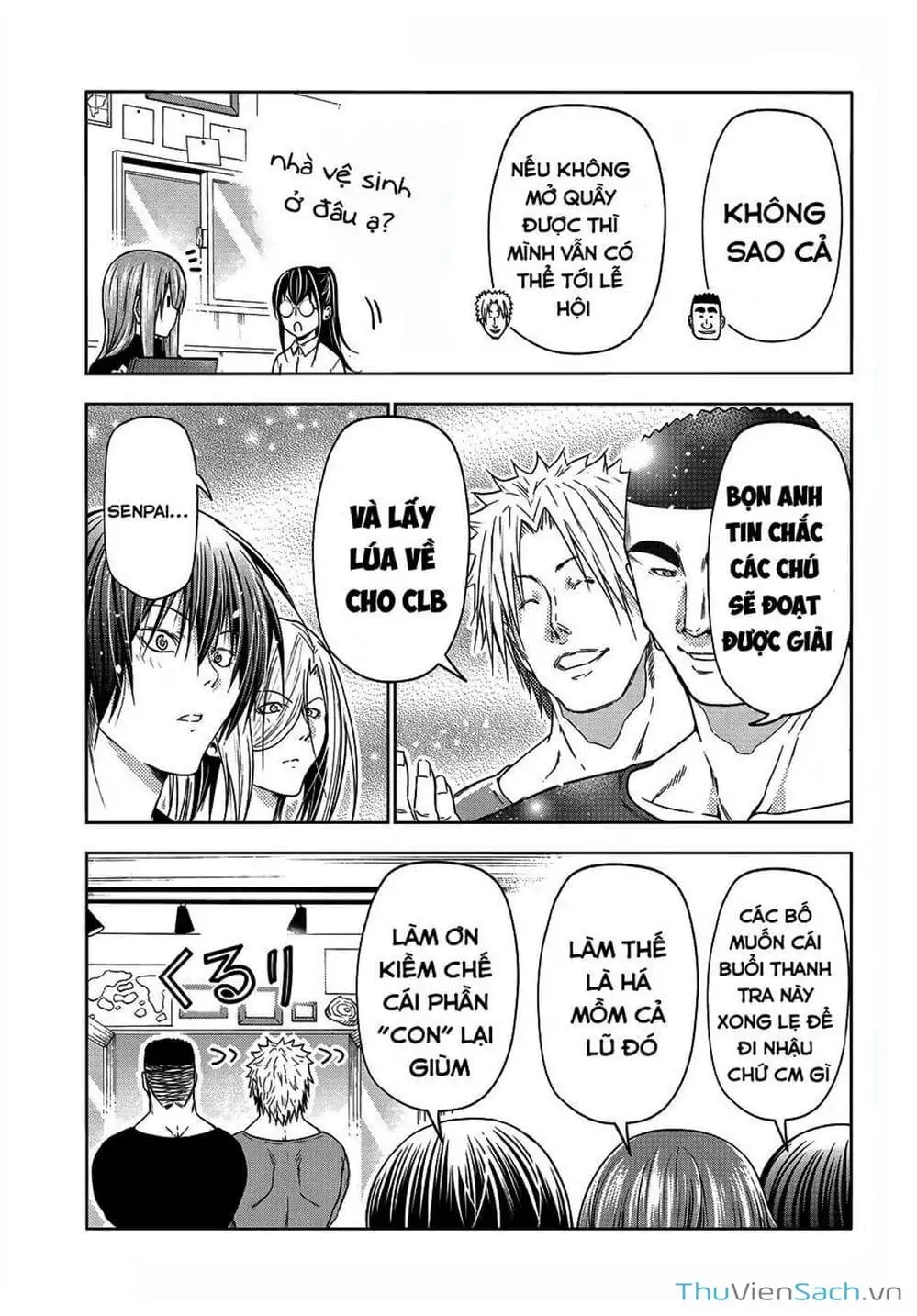 Truyện Tranh Cô Gái Thích Lặn - Grand Blue trang 3