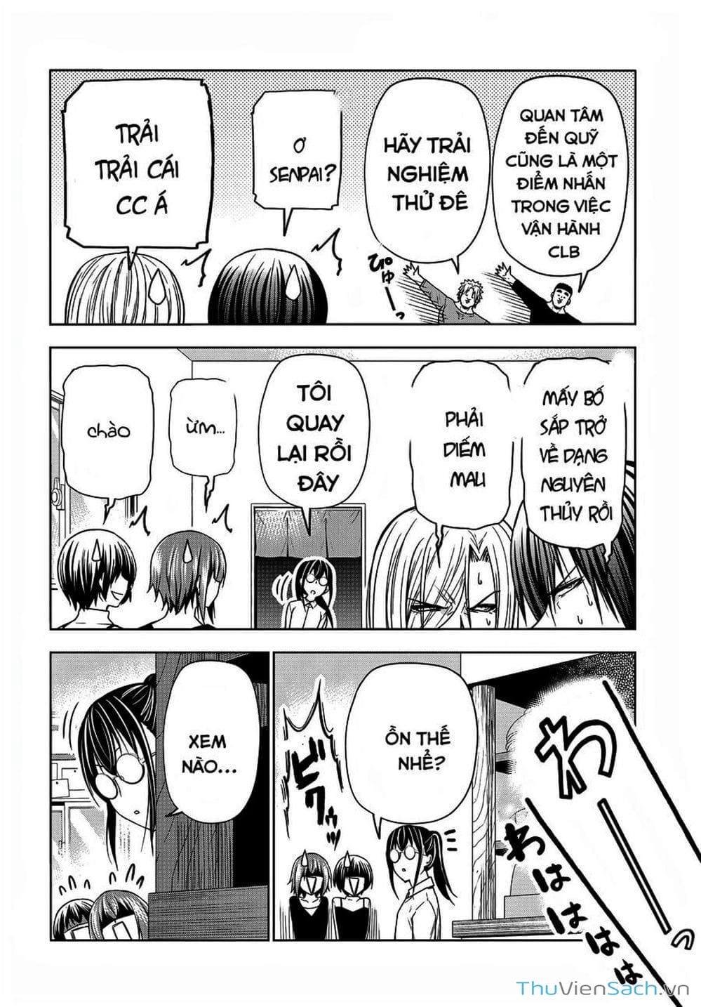 Truyện Tranh Cô Gái Thích Lặn - Grand Blue trang 3