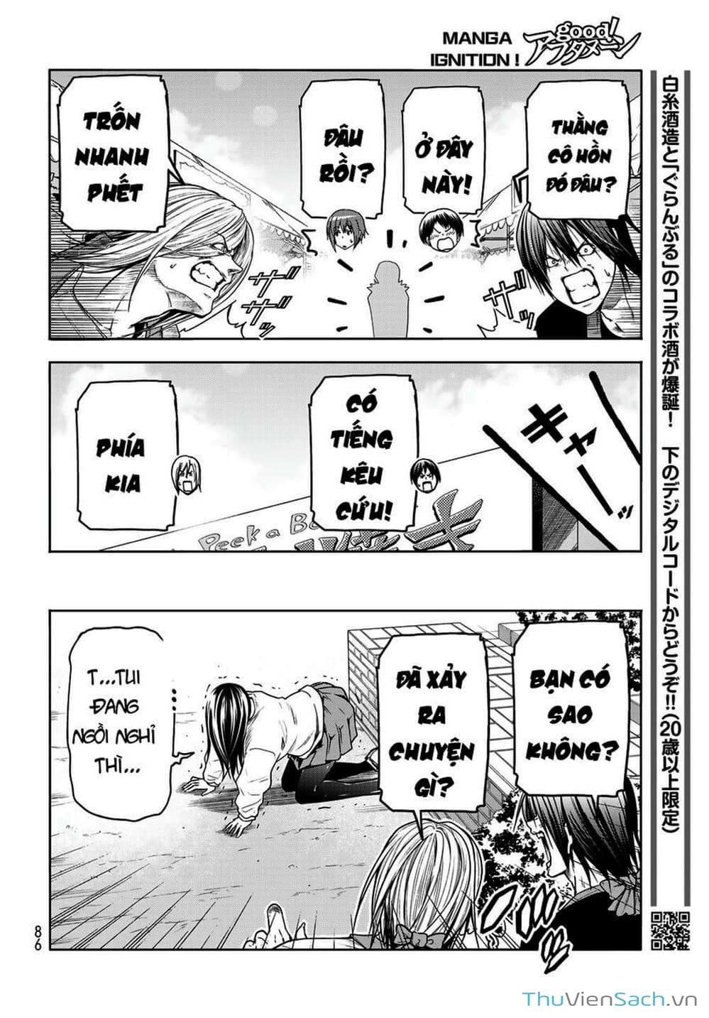 Truyện Tranh Cô Gái Thích Lặn - Grand Blue trang 3