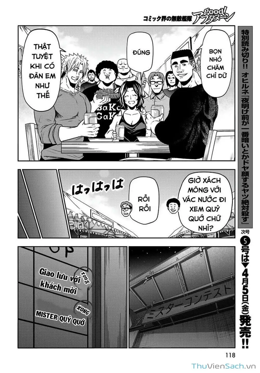 Truyện Tranh Cô Gái Thích Lặn - Grand Blue trang 3