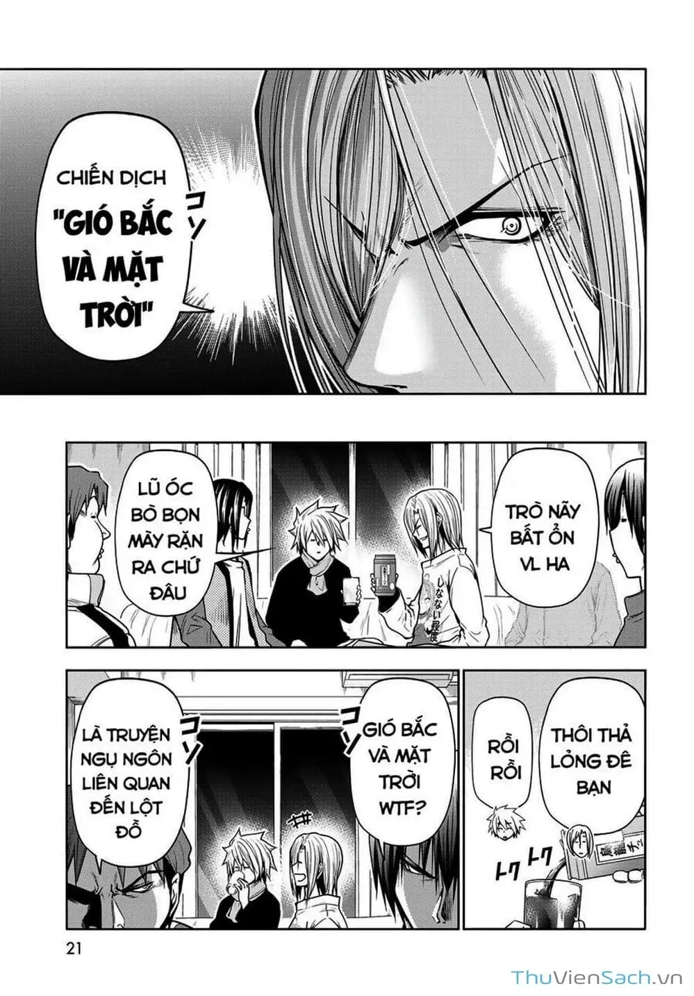 Truyện Tranh Cô Gái Thích Lặn - Grand Blue trang 3