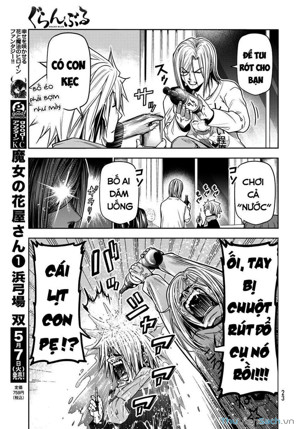 Truyện Tranh Cô Gái Thích Lặn - Grand Blue trang 3