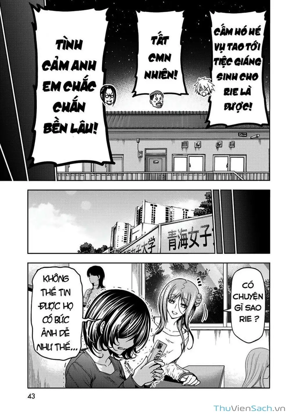 Truyện Tranh Cô Gái Thích Lặn - Grand Blue trang 3