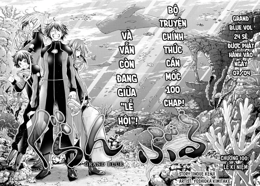Truyện Tranh Cô Gái Thích Lặn - Grand Blue trang 3