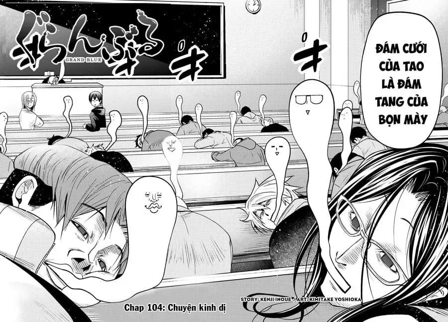 Truyện Tranh Cô Gái Thích Lặn - Grand Blue trang 3