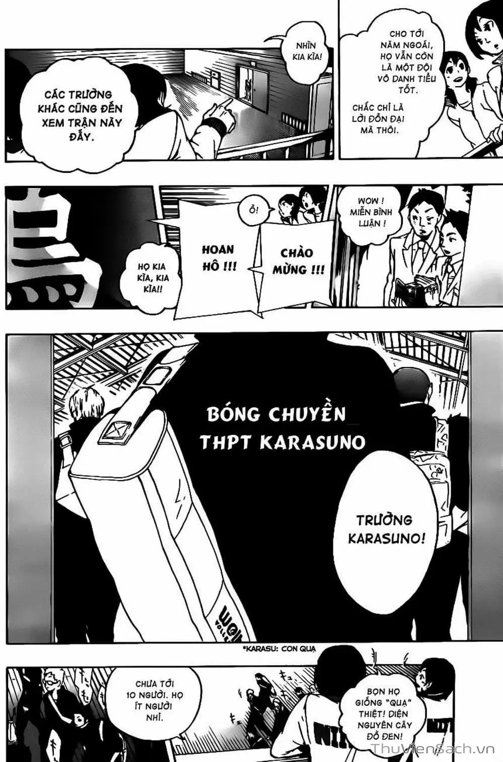 Truyện Tranh Vua Bóng Chuyền Haikyuu trang 6