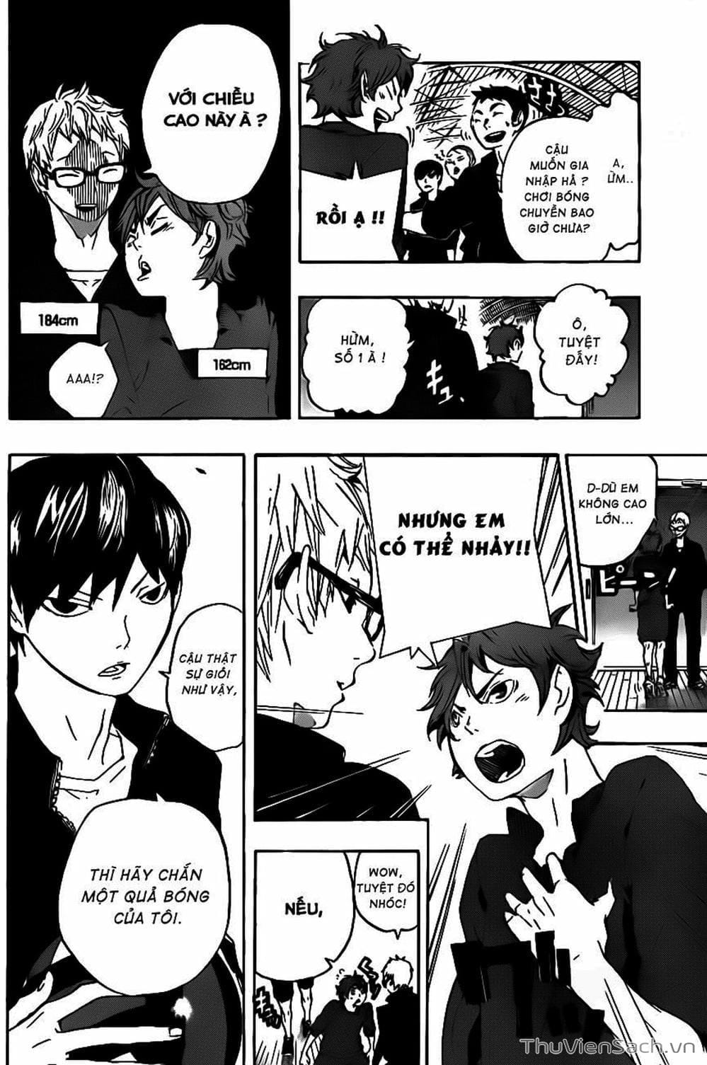 Truyện Tranh Vua Bóng Chuyền Haikyuu trang 6