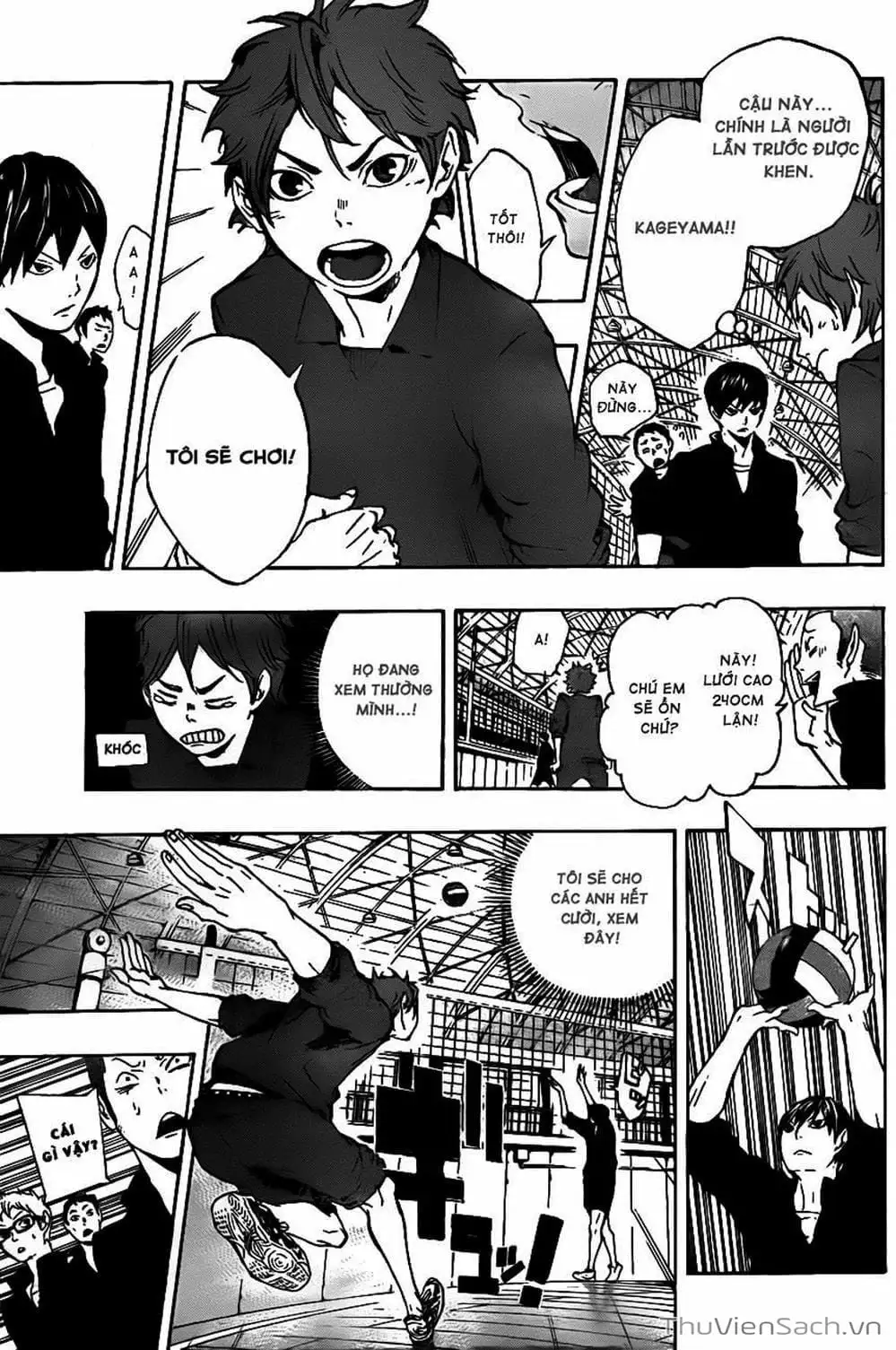 Truyện Tranh Vua Bóng Chuyền Haikyuu trang 6