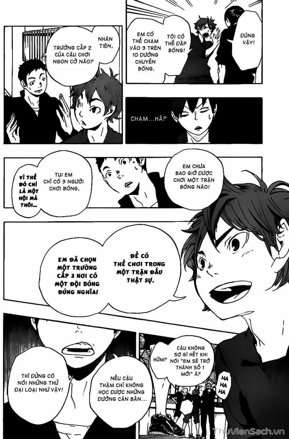 Truyện Tranh Vua Bóng Chuyền Haikyuu trang 6