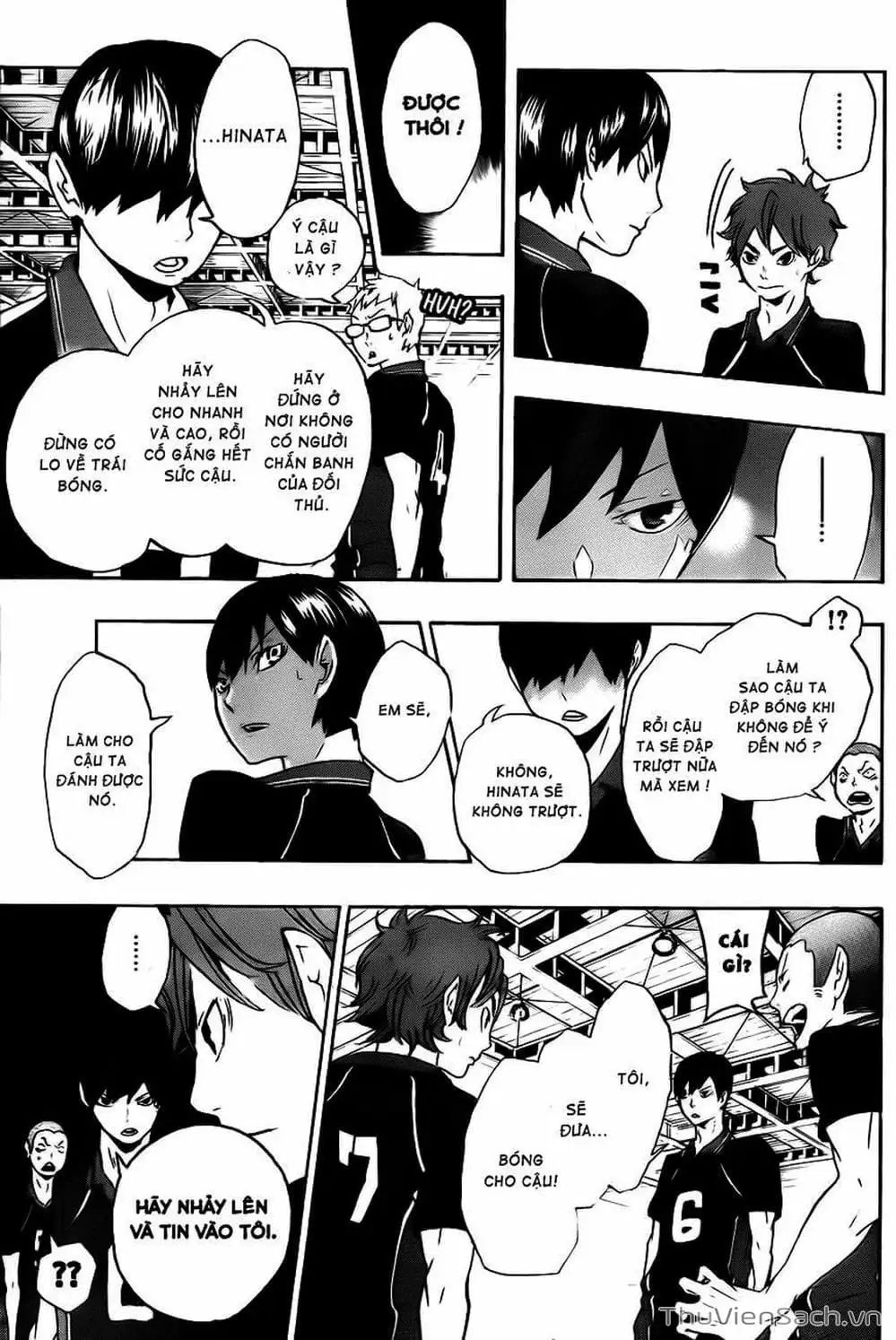 Truyện Tranh Vua Bóng Chuyền Haikyuu trang 6