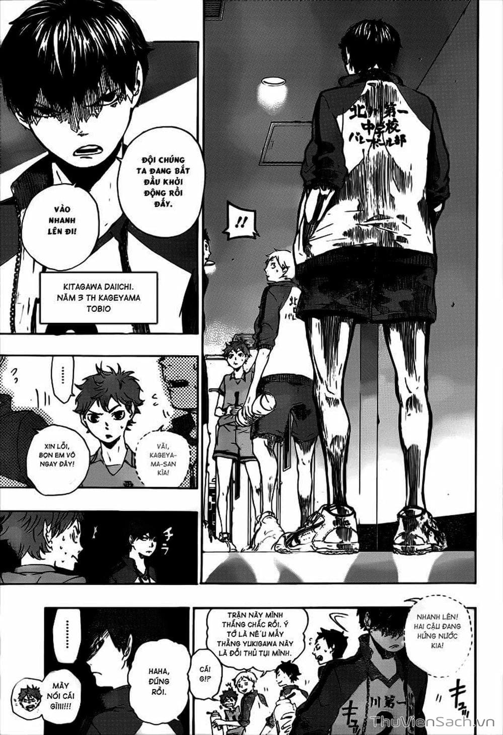 Truyện Tranh Vua Bóng Chuyền Haikyuu trang 6