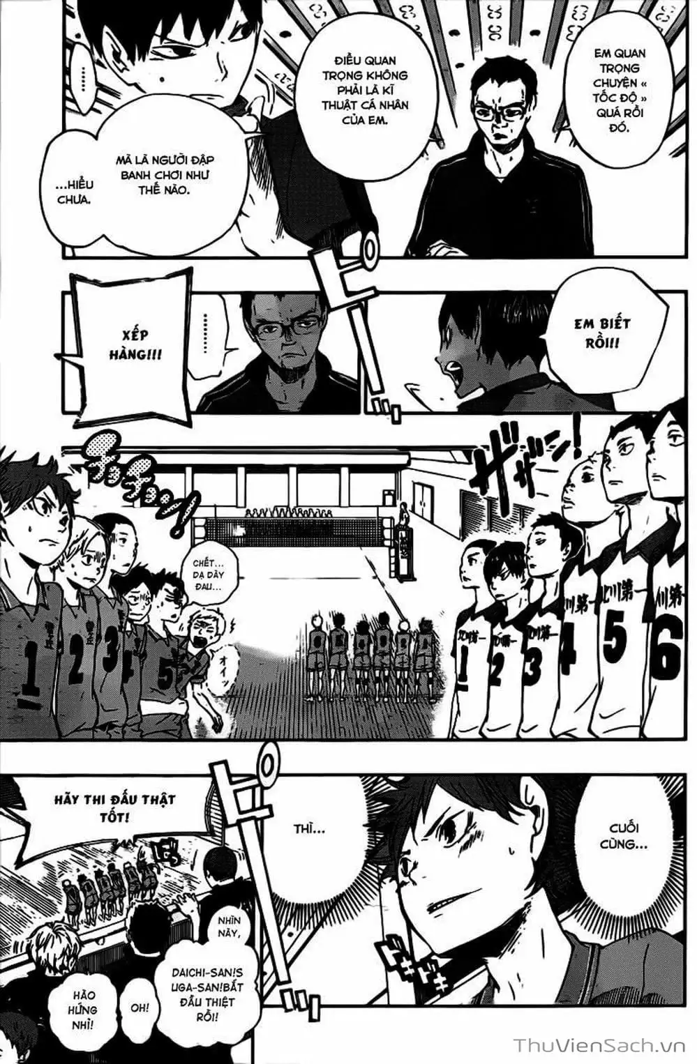 Truyện Tranh Vua Bóng Chuyền Haikyuu trang 6