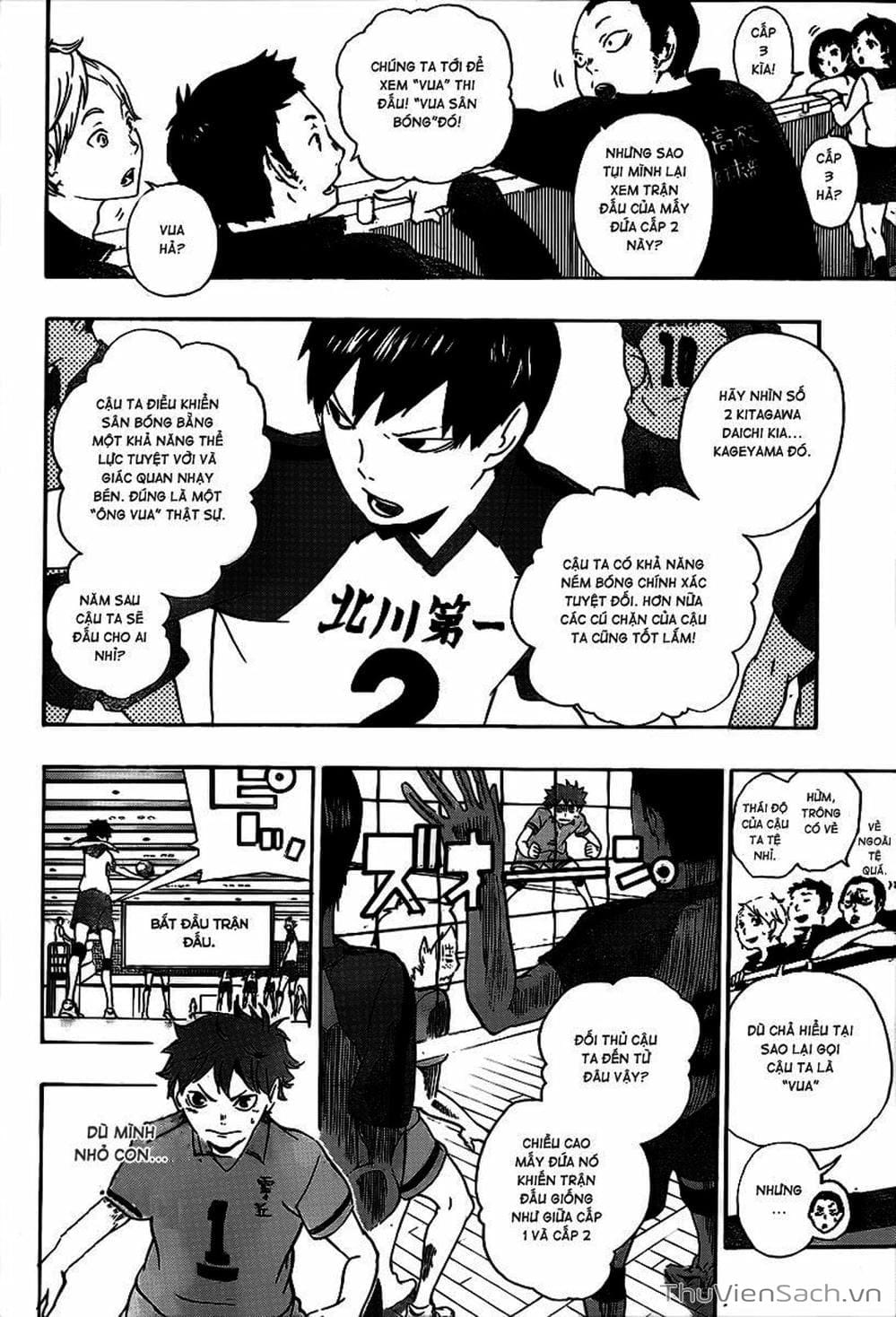 Truyện Tranh Vua Bóng Chuyền Haikyuu trang 6