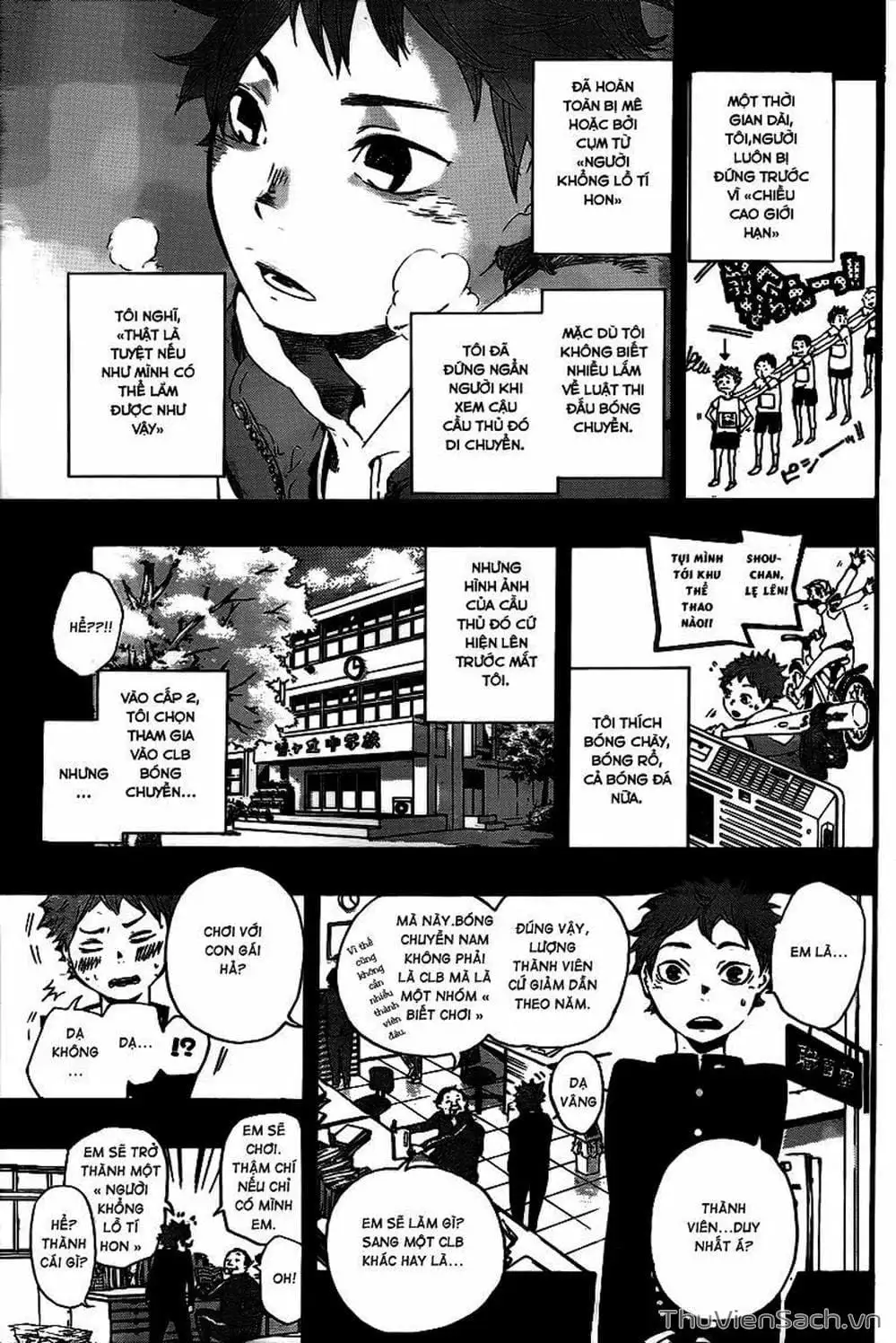 Truyện Tranh Vua Bóng Chuyền Haikyuu trang 6