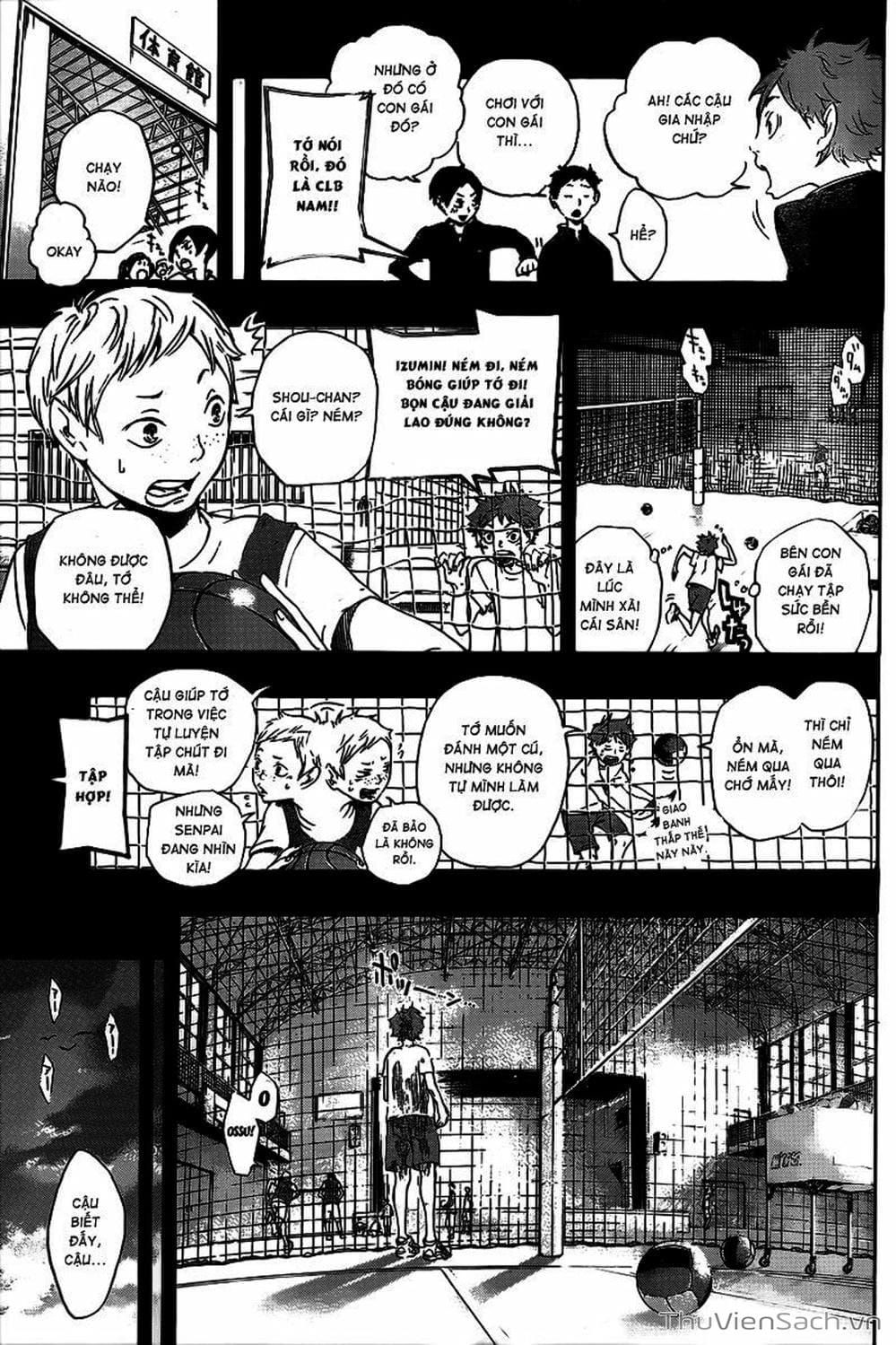 Truyện Tranh Vua Bóng Chuyền Haikyuu trang 6